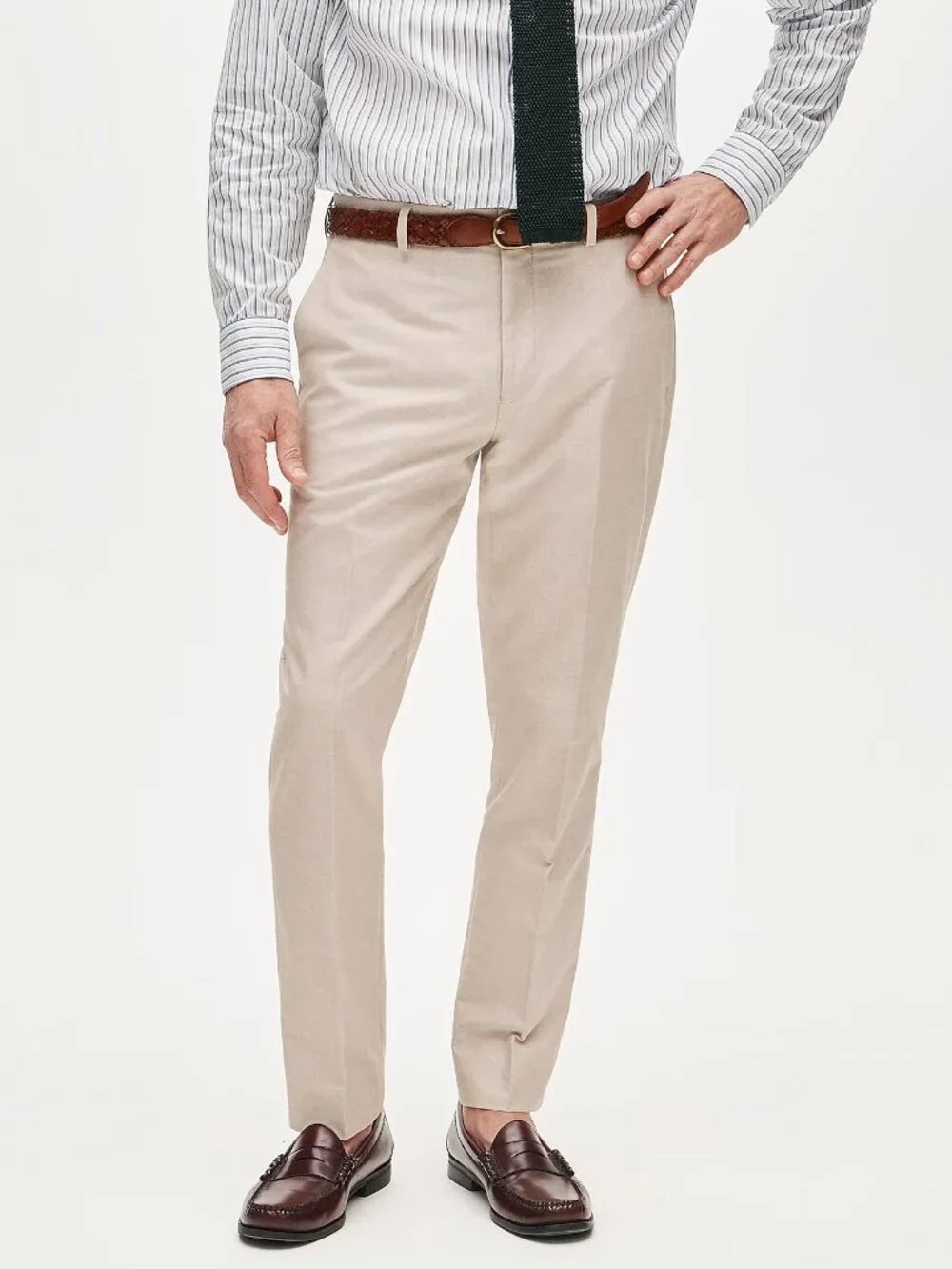 J. Crew Ludlow Slim-fit suit pant in Portuguese cotton oxford